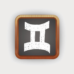 Gemini Constellation doodle