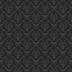 Damask background vector