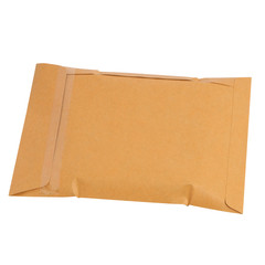 Brown Envelope Isolated On White Background