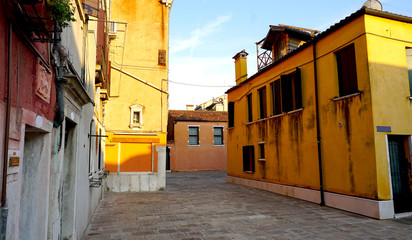 alley of ancient architecture court