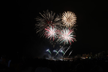 Concurso internacional de fuegos artificiales de Blanes, Costa Brava
