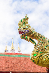 Fototapeta na wymiar Thai temple in Chiang mai ,Thailand