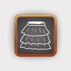 skirt doodle