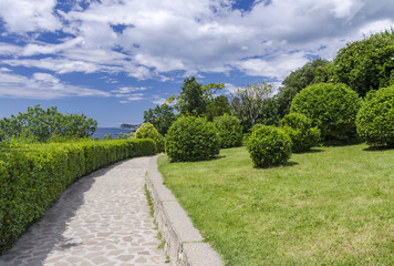 Livadia Palace park. Yalta, Crimea, Russia.