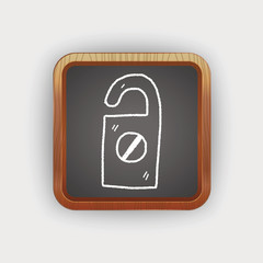 do not disturb doodle