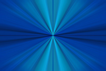 Esplosione di luce blu