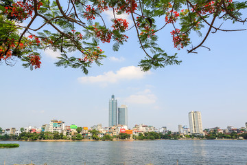 West lake in Hanoi, Vietnam