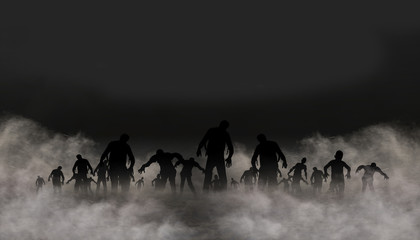 Fototapeta premium halloween festival illustration and background