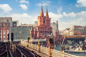 Berlin Friedrichshain-Kreuzberg Oberbaumbrücke © Engel Drohnenpilot