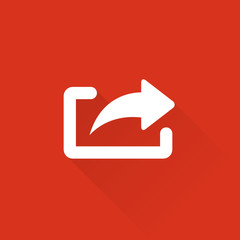 Flat Long Shadow Metro App