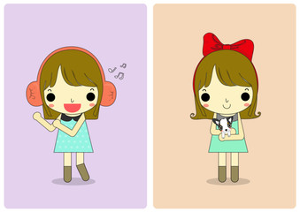 hobby is music and pet