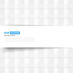 Vector Abstract geometric shape from gray cubes. 