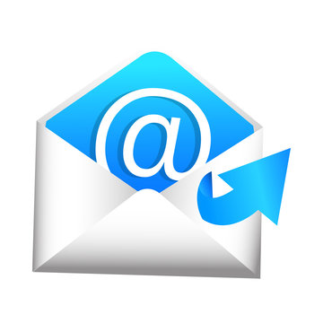 3D Email Sent Item Icon