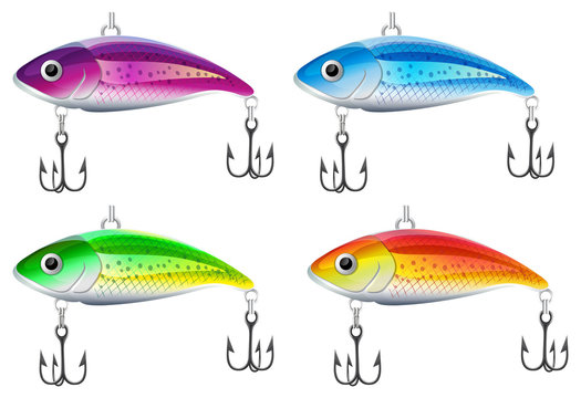 Set of fishing lures