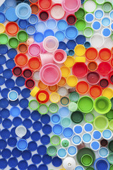 Recycled Plastic Bottle Caps
