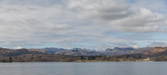 View of the lake district
