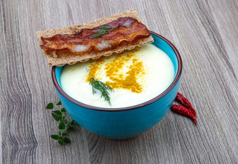 Cheese soup