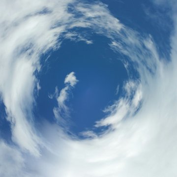 Fototapeta Radial blue sky