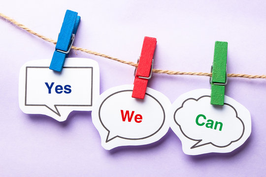 Yes We Can Photos Royalty Free Images Graphics Vectors Videos Adobe Stock