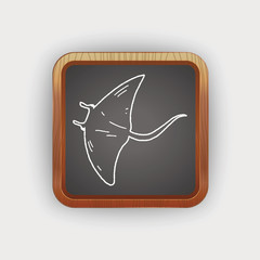 Stingray doodle