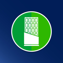 Opened chocolate bar vector icon logo design