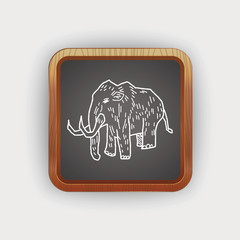 Mammoth doodle