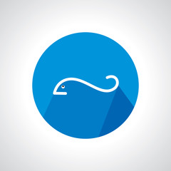 creative fish concept vector illustration 