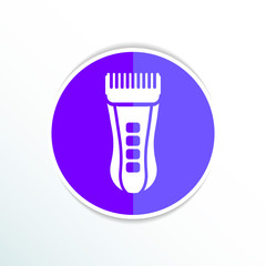 Hairclipper illustration accessory appliance barber beauty icon