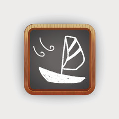 doodle sailboat