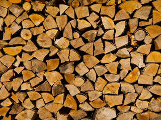Stack of firewood