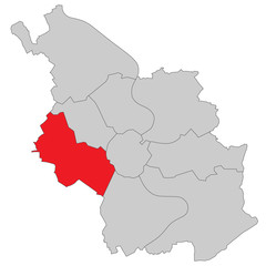 Köln Lindenthal - Vektor