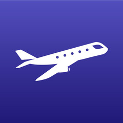 Airplane Plane symbol Travel icon