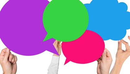 Balloon, sign, word.