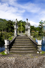 Fototapeta premium Water Palace of Tirta Gangga in East Bali, Indonesia