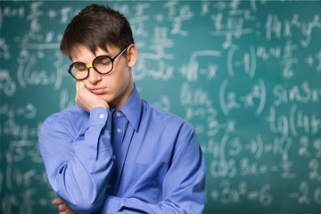 Boredom, Yawning, Nerd.