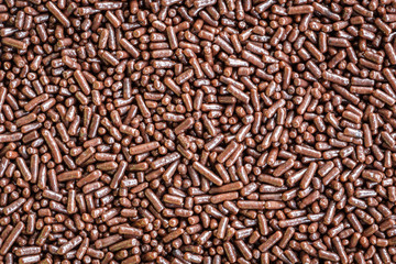Obraz premium Pattern of chocolate sprinkles texture and background