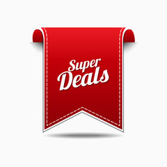 Super Deals Red Vector Icon Design