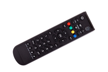 Infrared remote control for TV