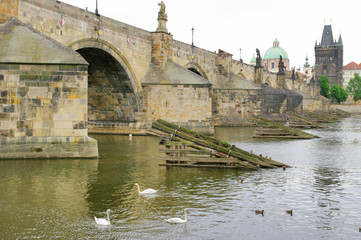 Prague old town and Charles bridge