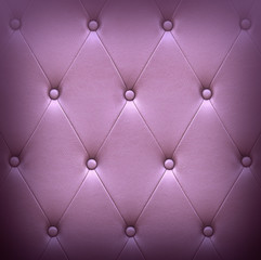 Pattern of dark violet leather seat upholstery