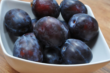 Purple plums