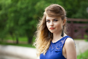 Beautiful young woman