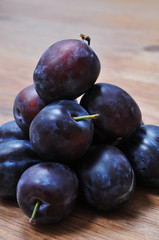 Purple plums