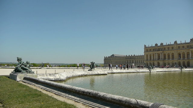 Main pond at Versailles. France