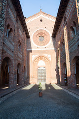 Obraz premium Abazia di San Nazzaro Sesia, Novara