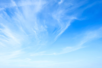 Blue sky background