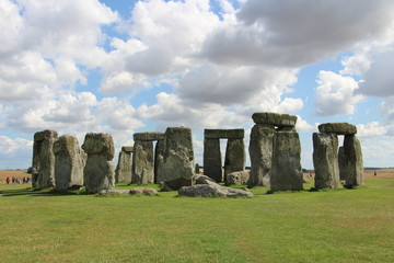 Prehistoric monument of Stonehenge. England.
