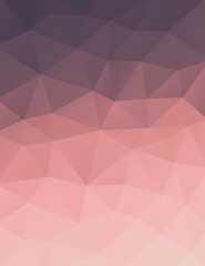 Pink Polygon Vector Background