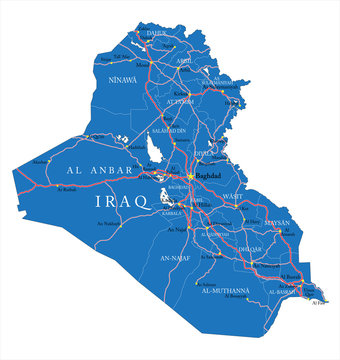 Iraq map