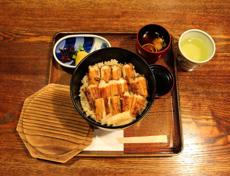 穴子飯、あなご / Grilled conger eel over rice